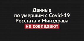 Данные по умершим с Covid-19 Росстата и Минздрава Оренбургской области не совпадают. Почему?