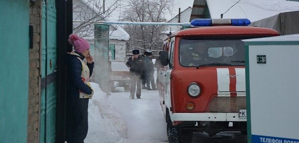 Предварительная причина пожара в Орске — замыкание электропроводки