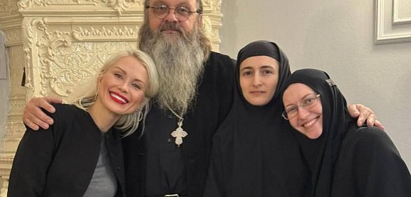 Во время встречи. Источник: ТГ-канал Екатерины Гордон