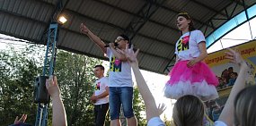 «Минидиско» от радиостанции DFM: танцевали и взрослые, и дети