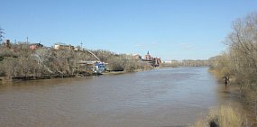 Уровень реки Урал в районе Оренбурга вырос за сутки еще на 5 см