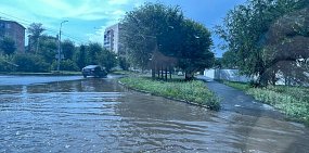 В Орске после ливня 15 августа