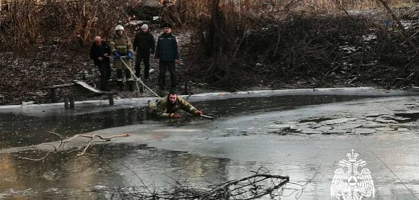 На месте происшествия. Источник: МЧС России по Оренбургской области