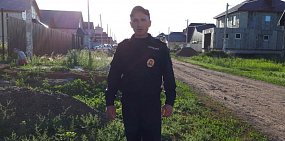 Оренбургский полицейский спас на пожаре 6 человек