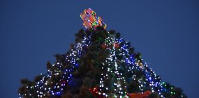 Новогодняя елка в Орске (фото из архива)
