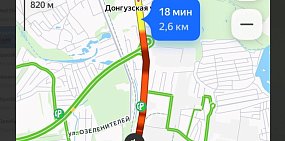 В Оренбурге встала развязка на Южный из-за аварии