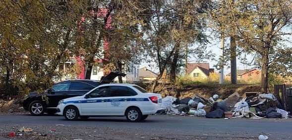 В Оренбурге начались совместные с полицией рейды по сваливанию мусора вне площадок