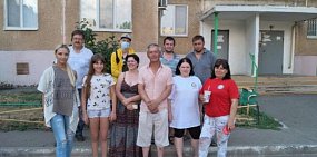 Волонтеры спасательного отряда 