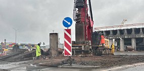 На Загородном шоссе в Оренбурге перекрыли часть кольца, но обещанного разворота до сих пор нет