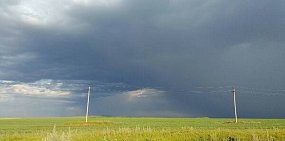 Небо перед грозой. Фото из архива 