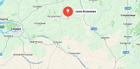 Талая вода затопила обход села Асекеево в Оренбургской области