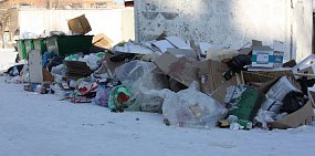 В Новотроицке нет подрядчика для вывоза бытового мусора