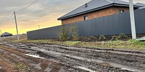 Весной будет еще хуже: В селе Южный Урал размыло одну из дорог