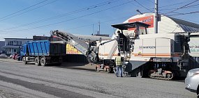 Капремонт дорог в Оренбурге. Фото из архива