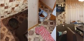 На месте происшествия. Источник: Жители дома