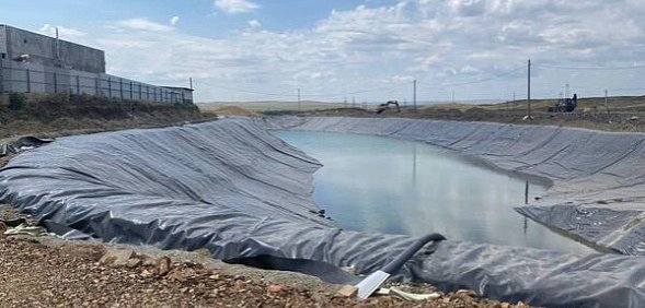 На месте заполнения емкости водой 18 июля