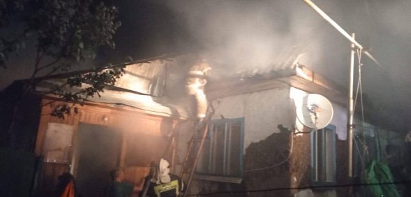 Из-за удара молнии в Оренбургской области произошло более 50 пожаров