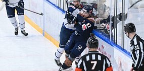 Момент игры. Пресс-служба ХК «Южный Урал»