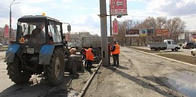 На побелку деревьев и покраску бордюров из бюджета Орска выделяется 8 млн рублей