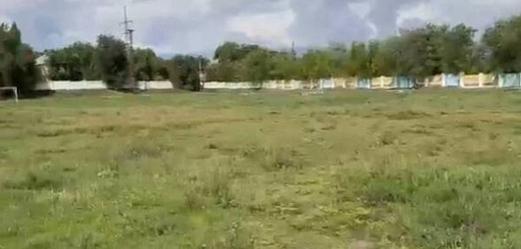 На территории стадиона. Источник: ТГ-канал главы города