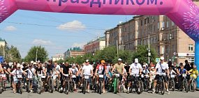 На старте велопробега