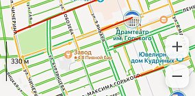 Улицы, которые будут перекрыты. Источник: Яндекс.Карты