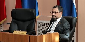 Артем Сафиуллин на горсовете