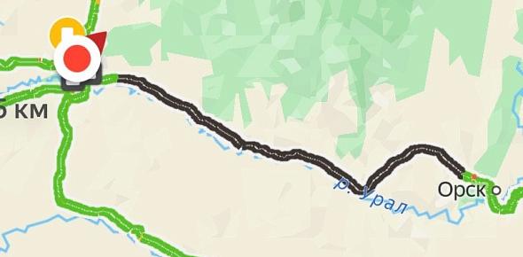 Вся трасса Оренбург - Орск открыта для движения