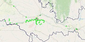В Оренбурге, Орске и Новотроицке не работает часть постов на экокарте региона