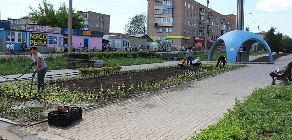На цветники в центре Орска потратят около 1 млн руб. из городского бюджета