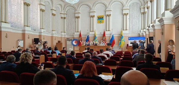 Во время заседания горсовета, на котором был уволен Сергей Салмин
