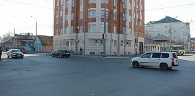 Где находится самый аварийный перекресток в Оренбургской области?