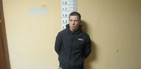 Подозреваемый в тяжком преступлении. Фото: пресс-служба УМВД