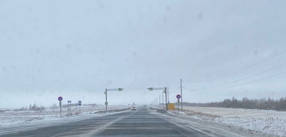 Трасса Оренбург – Орск. Фото из архива