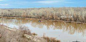 Урал в Орске продолжает падать, в Оренбурге – расти