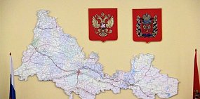 Оренбургская область на карте