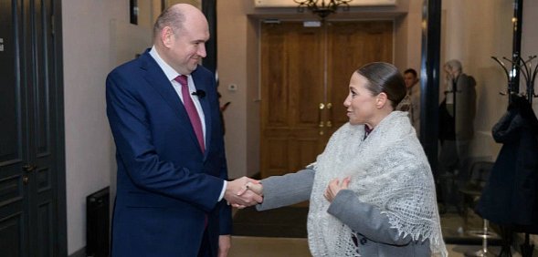 В Оренбургской области снимают проект Первого канала «Большие семьи большой страны» с Юлией Барановской