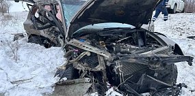 ДТП на трассе Оренбург—Илек. Фото УМВД по региону