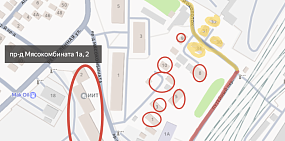 Отключение воды на Яндекс.Карты