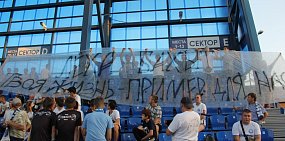В Оренбурге почтили память погибшего в ДТП известного фаната «Спартака»
