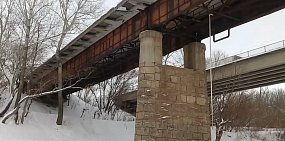 Реконструкцией аварийного моста через реку Сакмара в Оренбурге займутся только к концу 2021 года