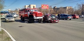 В Сети появилось видео смертельного ДТП в Оренбурге 