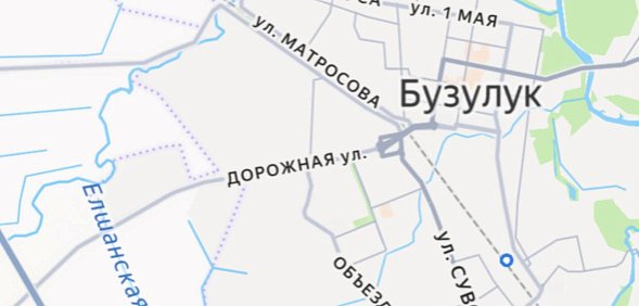 Произошел пожар на ул. Мичурина. Источник: Яндекс.карты