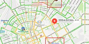 ДТП стали причиной пробок на крупных дорогах Оренбурга