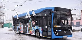 Новый троллейбус. Источник: Администрация Оренбурга