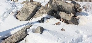В Оренбурге выявлены две несанкционированные свалки мусора