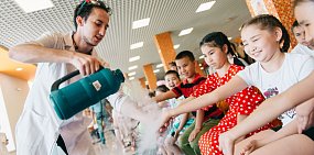 В ТРЦ «Европейский» весело отпраздновали День защиты детей