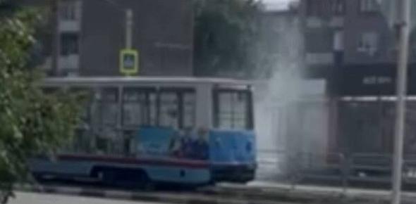 На месте происшествия. Стоп-кадр из видео