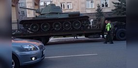 Впервые в Оренбурге в параде Победы примет участие легендарный военный танк Т-34