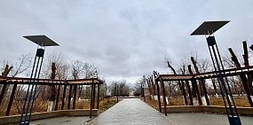 В Соль-Илецке закончили ремонт сквера на улице Карла Маркса. Как он выглядит теперь?